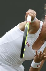 JOHANNA KONTA at 1st Round at Wimbledon Tennis Championships in London 06/27/2016