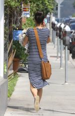 JORDANA BREWSTER Out and About in Brentwood 06/28/2016