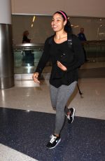 JORDIN SPARKS at LAX Airport in Los Angeles 06/16/2016