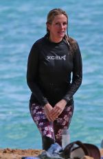 JULIA ROBERTS on the Beach in Hawaii 06/12/2016