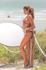 JULIANA PROVEN in Bikini on a Photoshoot at a Beach in Malibu 06/20/2016
