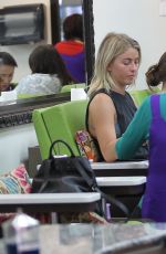 JULIANNE HOUGH at a Nail Salon in West Hollywood 05/31/2016