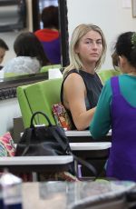 JULIANNE HOUGH at a Nail Salon in West Hollywood 05/31/2016