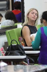 JULIANNE HOUGH at a Nail Salon in West Hollywood 05/31/2016
