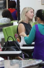 JULIANNE HOUGH at a Nail Salon in West Hollywood 05/31/2016