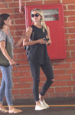 JULIANNE HOUGH at a Nail Salon in West Hollywood 05/31/2016