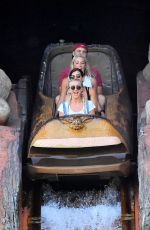 JULIANNE HOUGH at Disneyland in Anaheim 06/30/2016