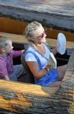 JULIANNE HOUGH at Disneyland in Anaheim 06/30/2016