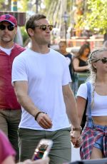JULIANNE HOUGH at Disneyland in Anaheim 06/30/2016