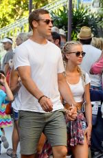 JULIANNE HOUGH at Disneyland in Anaheim 06/30/2016
