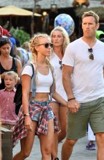 JULIANNE HOUGH at Disneyland in Anaheim 06/30/2016