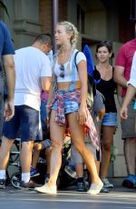 JULIANNE HOUGH at Disneyland in Anaheim 06/30/2016