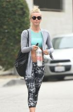 JULIANNE HOUGH Leaves a Gym in Los Angeles 06/24/2016