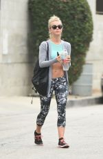 JULIANNE HOUGH Leaves a Gym in Los Angeles 06/24/2016