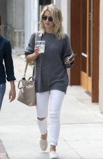 JULIANNE HOUGH Picking up Iced Drinks on Melrose Place in West Hollywood 09/19/2016