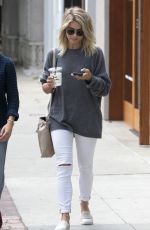 JULIANNE HOUGH Picking up Iced Drinks on Melrose Place in West Hollywood 09/19/2016