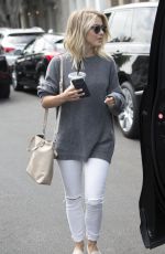 JULIANNE HOUGH Picking up Iced Drinks on Melrose Place in West Hollywood 09/19/2016