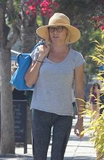 JULIE BOWEN in Leggings Out in Studio City 06/23/2016