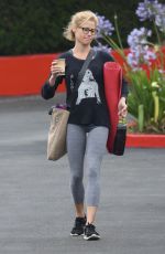 JULIE BOWEN Leaves a Yoga Class in Los Angeles 06/07/2016