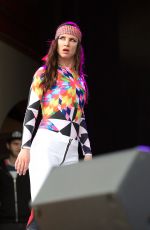JULIETTE LEWIS Performs at Grona Lund Tivoli in Stockholm 06/01/2016