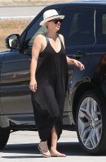 KALEY CUOCO Boarding at a Private Jet in Van Nuys 06/20/2016