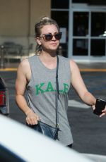 KALEY CUOCO Shopping at Gelson