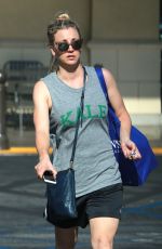 KALEY CUOCO Shopping at Gelson