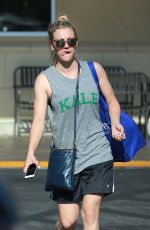 KALEY CUOCO Shopping at Gelson