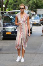 KARLIE KLOSS Out and About in New York 06/07/2016