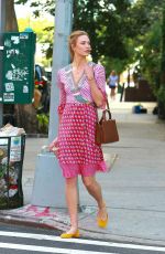 KARLIE KLOSS Out and About in New York 06/15/2016