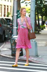 KARLIE KLOSS Out and About in New York 06/15/2016