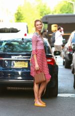 KARLIE KLOSS Out and About in New York 06/15/2016