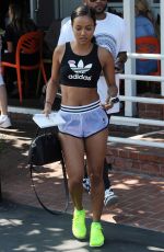 KARREUCHE TRAN Leaves Fred Segal in West Hollywood