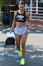 KARREUCHE TRAN Leaves Fred Segal in West Hollywood