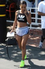 KARREUCHE TRAN Leaves Fred Segal in West Hollywood