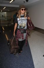 KAT GRAHAM at LAX Airport in Los Angeles 06/25/2016
