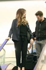 KATE BECKINSALE at Los Angeles International Airport 06/18/2016