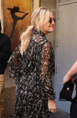 KATE HUDSON Arrivesa at Broadway in New York 06/09/2016