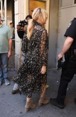 KATE HUDSON Arrivesa at Broadway in New York 06/09/2016