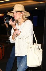 KATE HUDSON at LAX Airport in Los Angeles 05/31/2016