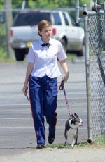 KATE MARA on the Set of 