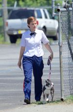 KATE MARA on the Set of 