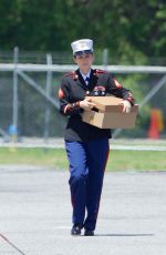 KATE MARA on the Set of 
