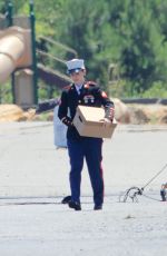 KATE MARA on the Set of 