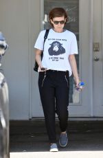 KATE MARA Out and About in Los Angeles 06/02/2016