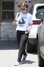 KATE MARA Out and About in Los Angeles 06/02/2016