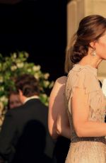 KATE MIDDLETON at a Gala Dinner at Houghton Hall in King