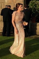 KATE MIDDLETON at a Gala Dinner at Houghton Hall in King