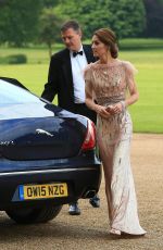 KATE MIDDLETON at a Gala Dinner at Houghton Hall in King