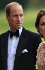 KATE MIDDLETON at a Gala Dinner at Houghton Hall in King